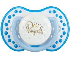 Couronne dorée princesse : Blanc-bleu phosphorescente Tétine embout Lovi Dynamic