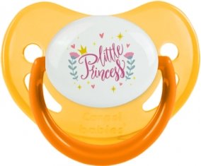My little princess design-8 : Jaune phosphorescente Tétine embout physiologique