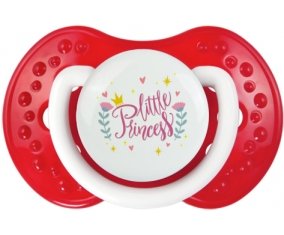 My little princess design-8 : Blanc-rouge classique Tétine embout Lovi Dynamic