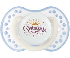 Couronne jaune étoile princesse design-2 : Blanc-cyan classique Tétine embout Lovi Dynamic