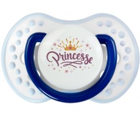 Couronne jaune étoile princesse design-2 : Marine-blanc-bleu classique Tétine embout Lovi Dynamic