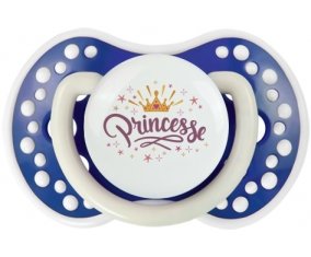 Couronne jaune étoile princesse design-2 : Bleu-marine phosphorescente Tétine embout Lovi Dynamic