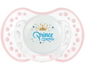 Couronne jaune étoile prince design-2 : Retro-blanc-rose-tendre classique Tétine embout Lovi Dynamic