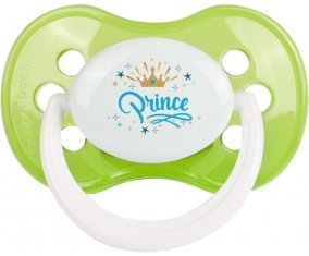 Couronne jaune étoile prince design-2 : Vert classique Tétine embout anatomique