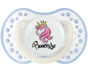 Licorne rose princesse : Blanc-cyan classique Tétine embout Lovi Dynamic