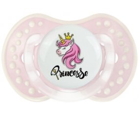 Licorne rose princesse : Retro-rose-tendre classique Tétine embout Lovi Dynamic