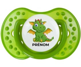 Dragon design-2 avec prénom : Sucette LOVI Dynamic personnalisée