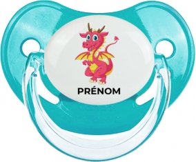 Dragon design-4 avec prénom : Sucette Physiologique personnalisée
