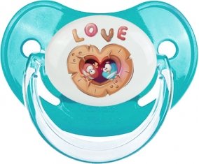 Animaux rigolos hiboux Love : Sucette Physiologique personnalisée