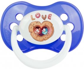 Animaux rigolos hiboux Love : Sucette Anatomique personnalisée
