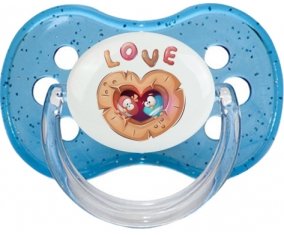 Animaux rigolos hiboux Love : Sucette Cerise personnalisée
