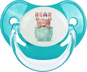 Animaux rigolos Bear : Sucette Physiologique personnalisée