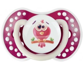 Animaux rigolos Oiseau : Fuchsia phosphorescente Tétine embout Lovi Dynamic