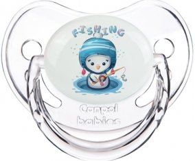 Animaux rigolos Fishing : Transparent classique Tétine embout physiologique