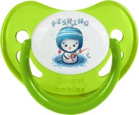 Animaux rigolos Fishing : Vert phosphorescente Tétine embout physiologique