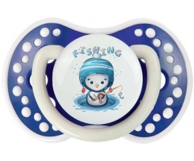 Animaux rigolos Fishing : Bleu-marine phosphorescente Tétine embout Lovi Dynamic