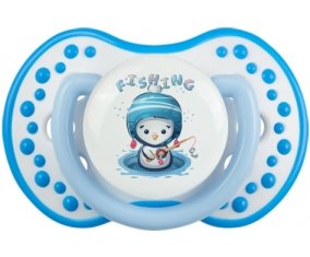 Animaux rigolos Fishing : Blanc-bleu phosphorescente Tétine embout Lovi Dynamic