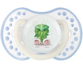 Animaux rigolos tentacule : Blanc-cyan classique Tétine embout Lovi Dynamic