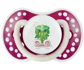 Animaux rigolos tentacule : Fuchsia phosphorescente Tétine embout Lovi Dynamic