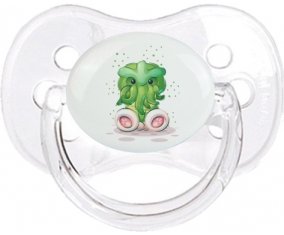 Animaux rigolos tentacule : Transparent classique Tétine embout cerise