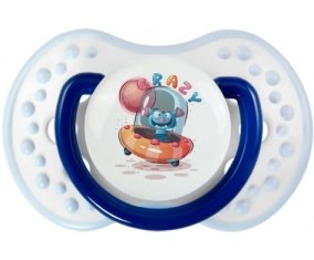 Animaux rigolos Crazy : Marine-blanc-bleu classique Tétine embout Lovi Dynamic