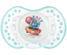 Animaux rigolos Crazy : Retro-blanc-lagon classique Tétine embout Lovi Dynamic