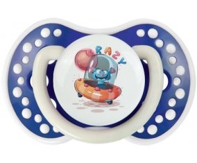 Animaux rigolos Crazy : Bleu-marine phosphorescente Tétine embout Lovi Dynamic