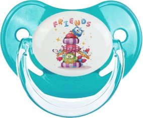 Animaux rigolos Friends : Sucette Physiologique personnalisée