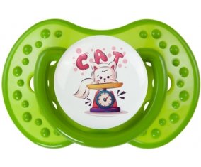Animaux rigolos Cat design-1 : Sucette LOVI Dynamic personnalisée