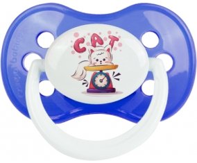 Animaux rigolos Cat design-1 : Sucette Anatomique personnalisée