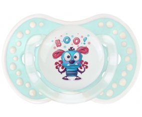Animaux rigolos Boo ! : Retro-turquoise-lagon classique Tétine embout Lovi Dynamic
