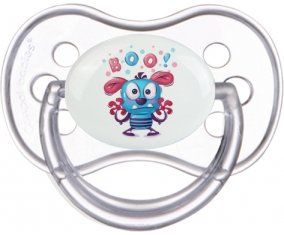 Animaux rigolos Boo ! : Transparente classique Tétine embout anatomique