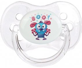 Animaux rigolos Boo ! : Transparent classique Tétine embout cerise
