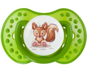 Animaux rigolos Écureuil : Sucette LOVI Dynamic personnalisée