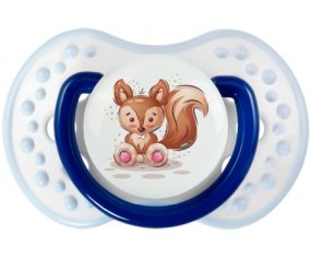 Animaux rigolos Écureuil : Marine-blanc-bleu classique Tétine embout Lovi Dynamic
