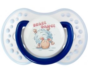 Animaux rigolos Brake Dance : Marine-blanc-bleu classique Tétine embout Lovi Dynamic