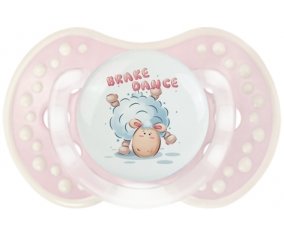 Animaux rigolos Brake Dance : Retro-rose-tendre classique Tétine embout Lovi Dynamic