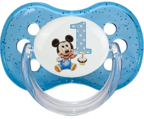Disney Mickey Numéro 1 anniversaire : Tétine Cerise