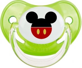 Disney Mickey short rouge : Vert classique Tétine embout physiologique
