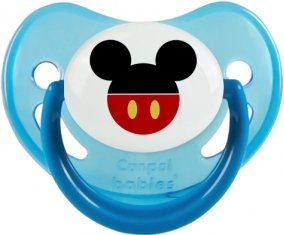 Disney Mickey short rouge : Bleue phosphorescente Tétine embout physiologique