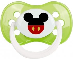 Disney Mickey short rouge : Vert classique Tétine embout anatomique
