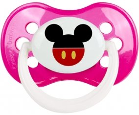 Disney Mickey short rouge : Rose foncé classique Tétine embout anatomique