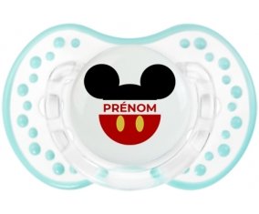 Disney Mickey short rouge avec prénom : Retro-blanc-lagon classique Tétine embout Lovi Dynamic