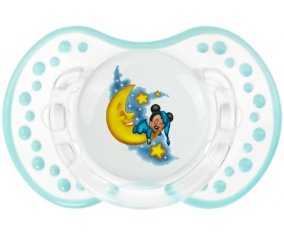 Disney Mickey Bonne nuit : Retro-blanc-lagon classique Tétine embout Lovi Dynamic