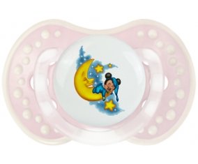 Disney Mickey Bonne nuit : Retro-rose-tendre classique Tétine embout Lovi Dynamic