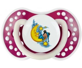 Disney Mickey Bonne nuit : Fuchsia phosphorescente Tétine embout Lovi Dynamic