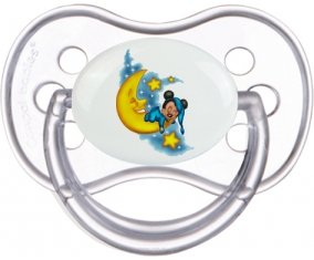 Disney Mickey Bonne nuit : Transparente classique Tétine embout anatomique