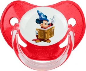 Disney Mickey magicien livre de magie : Rouge à paillette Tétine embout physiologique