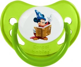 Disney Mickey magicien livre de magie : Vert phosphorescente Tétine embout physiologique