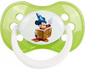 Disney Mickey magicien livre de magie : Vert classique Tétine embout anatomique